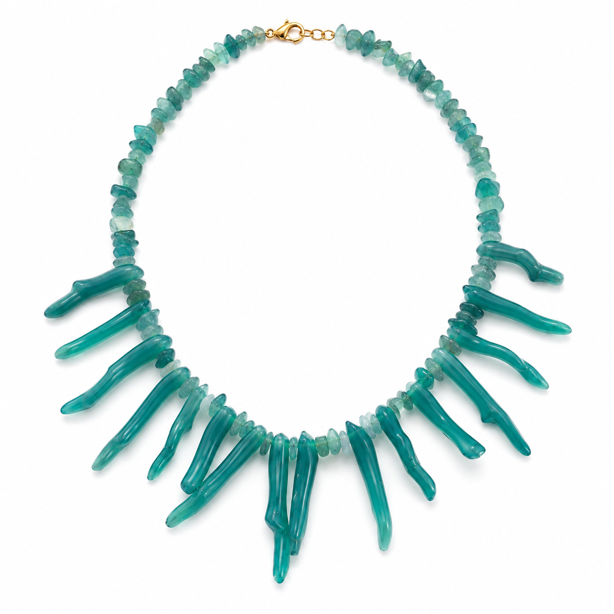 Collar CORAL VERDE