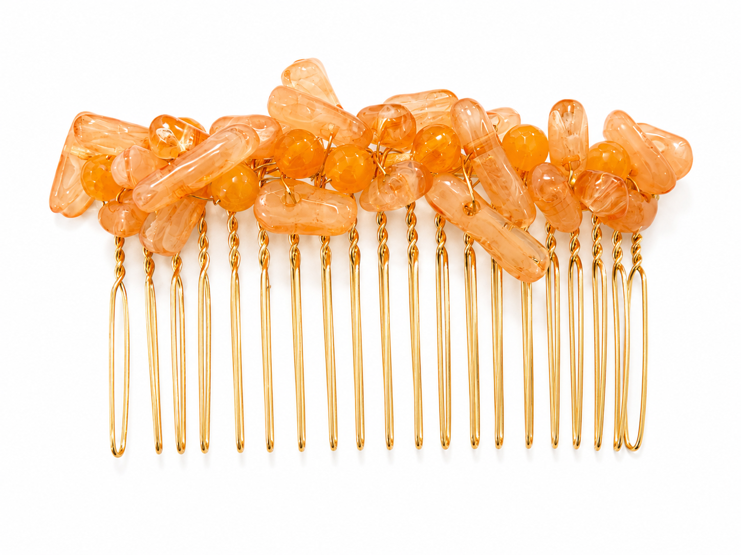 Peinecillo NARANJA PIEDRAS