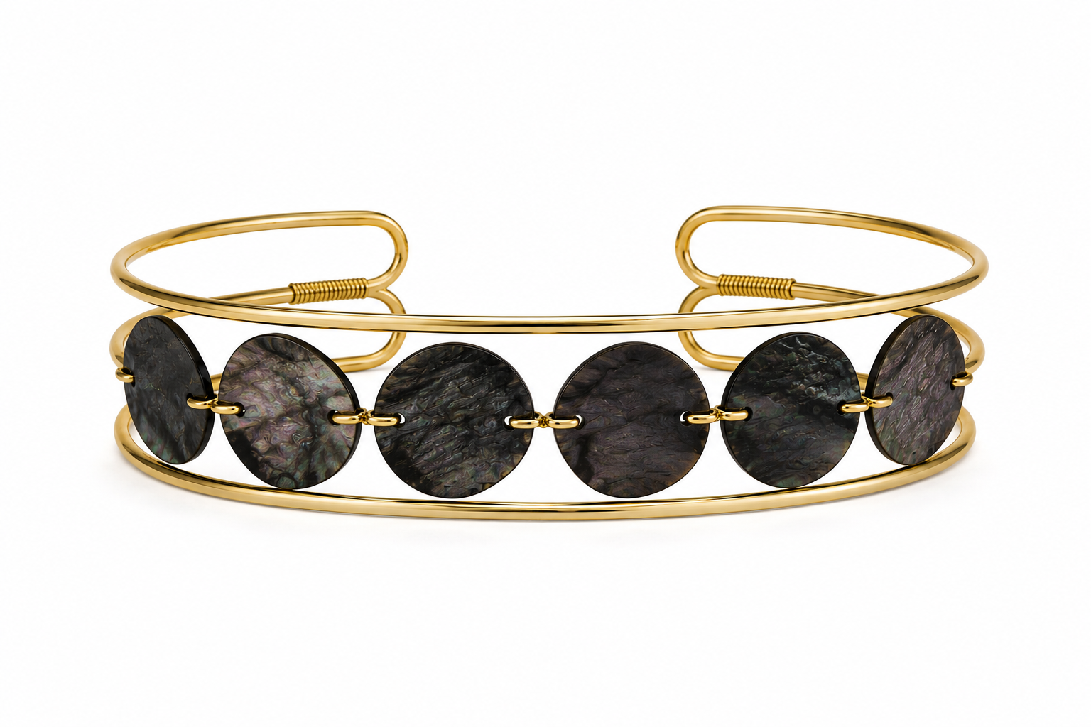 Pulsera SHELL NEGRA