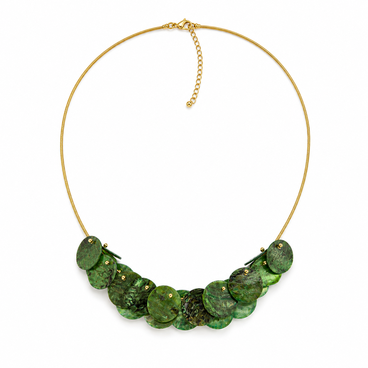 Collar SHELL VERDE