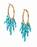 Pendientes CORALIA TURQUESA