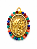 Medalla VIRGEN NIÑA MULTICOLOR