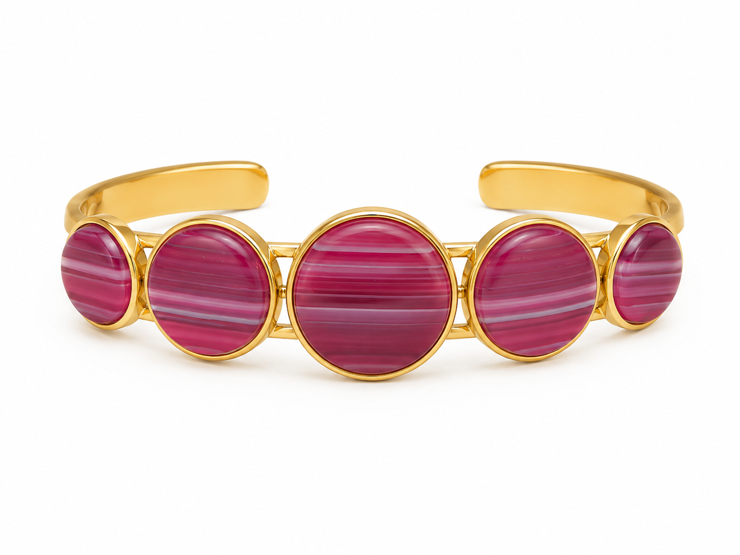 Brazalete ÁGATAS BUGAMBILLA