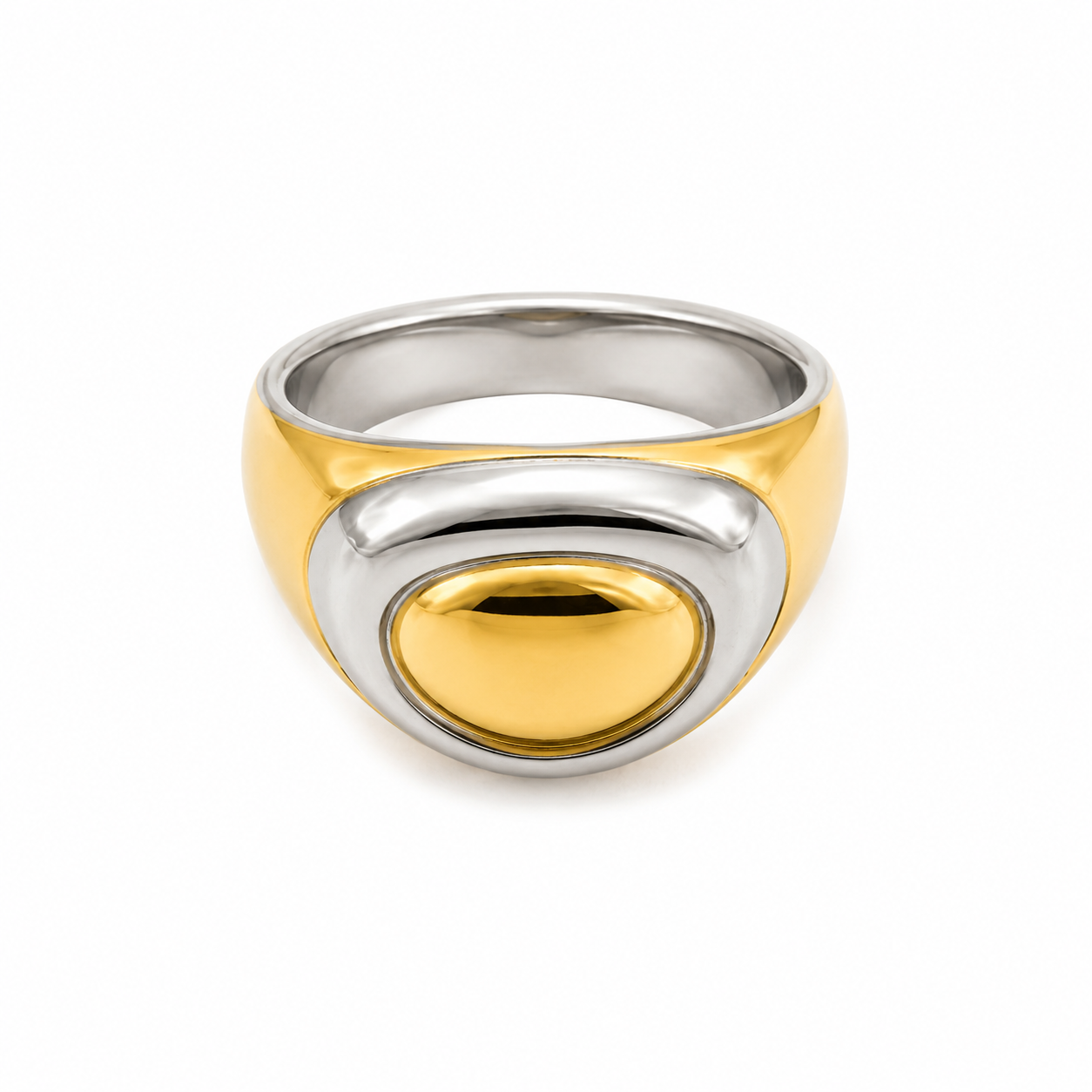 Anillo SELLO BICOLOR