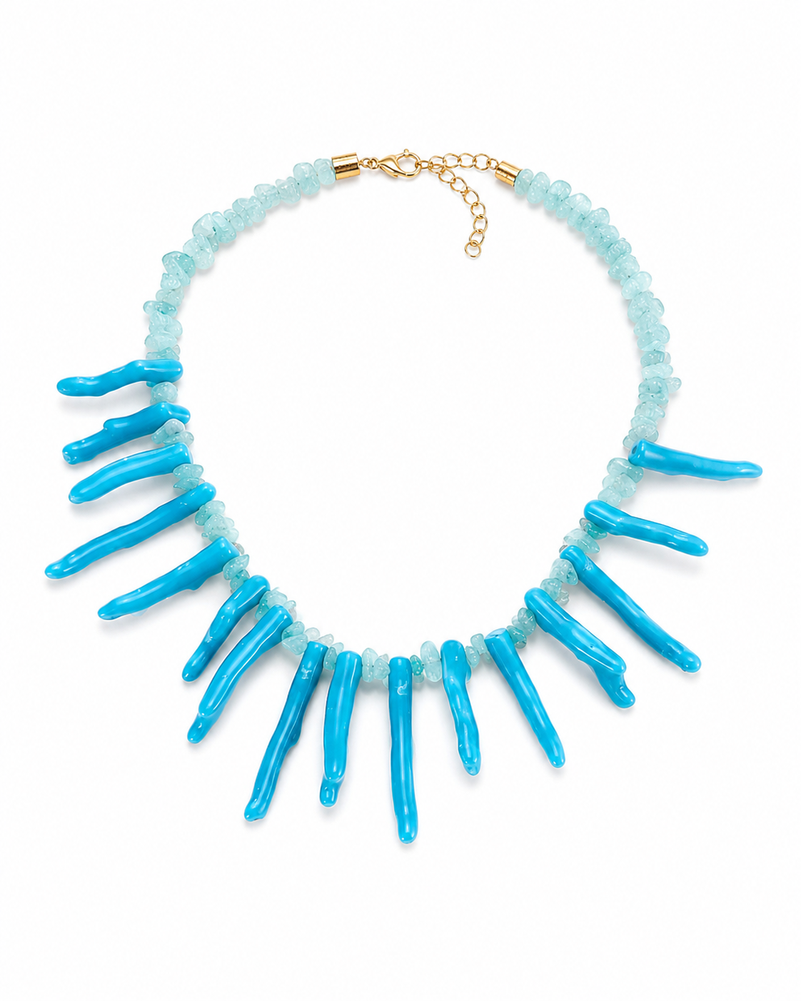 Collar CORAL CELESTE