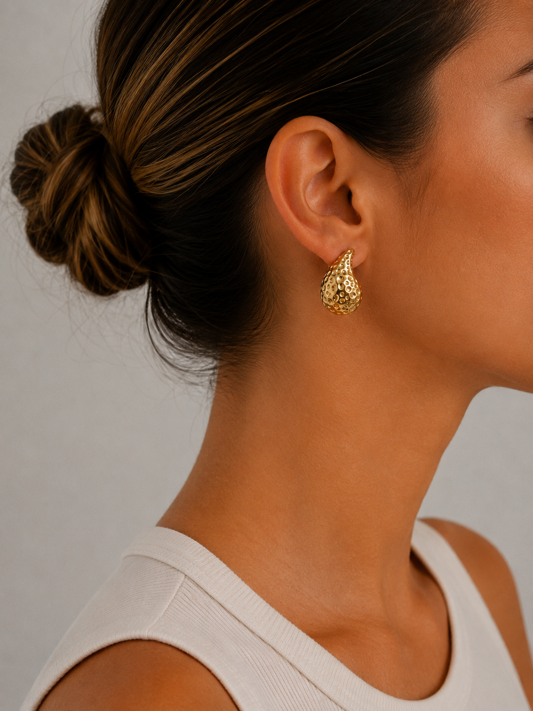 Pendientes GOTA LABRADA
