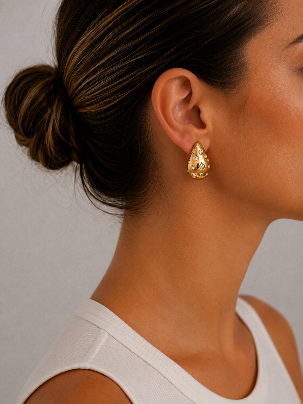 Pendientes GOTA BRILLANTE