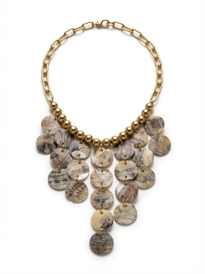 Collar NÁCAR GRIS