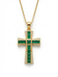 Collar CRUZ ESMERALDA