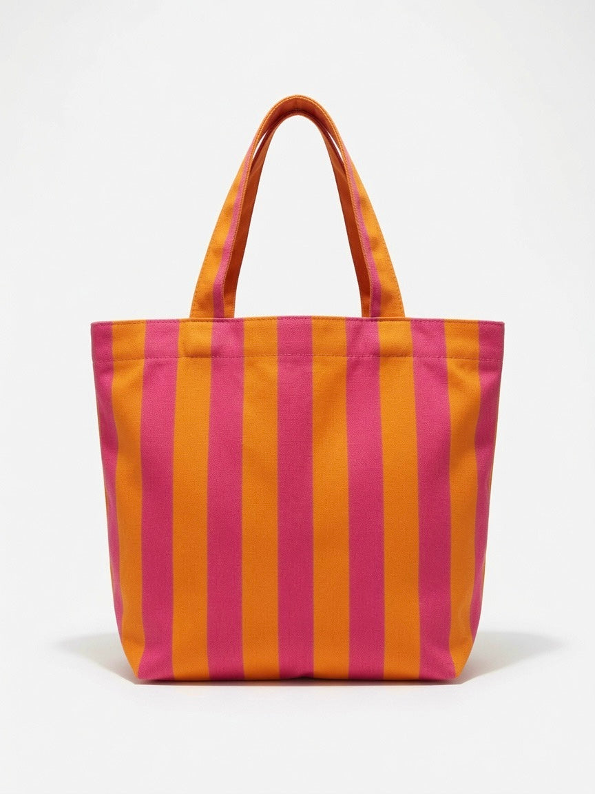 TOTE BAG Rosa y Naranja