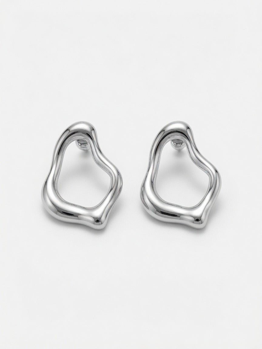 Pendientes ZAHARA PLATEADO