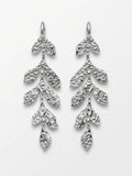 Pendientes HOJAS PLATEADAS