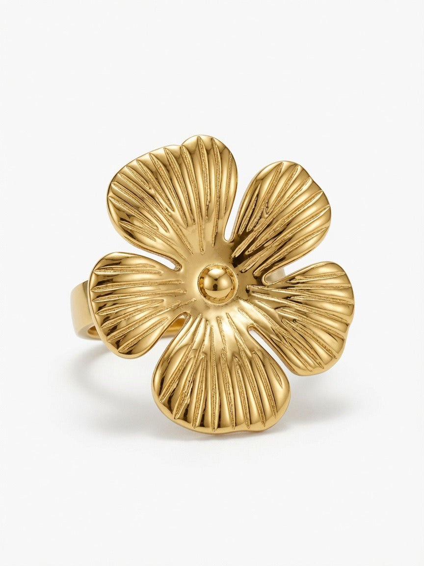 Anillo AMAPOLA DORADA