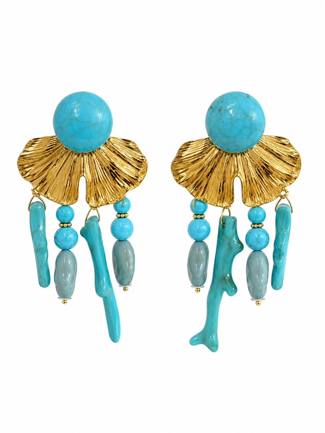 Pendientes TURQUESAS 1