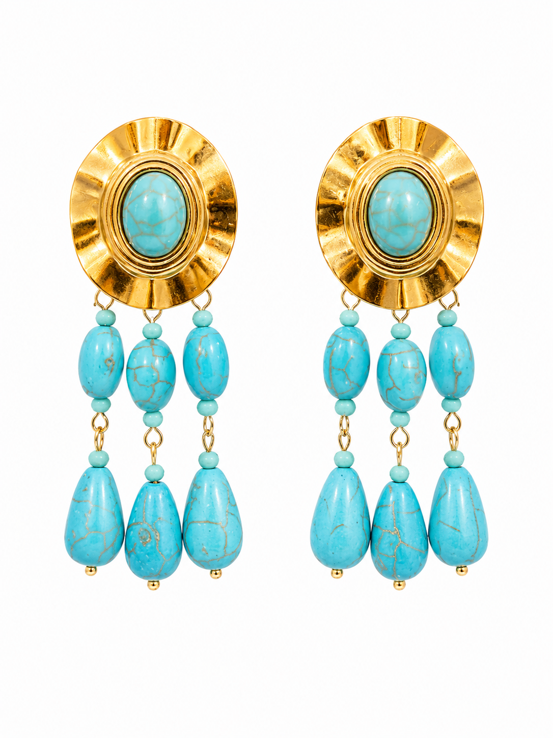 Pendientes TURQUESA 8