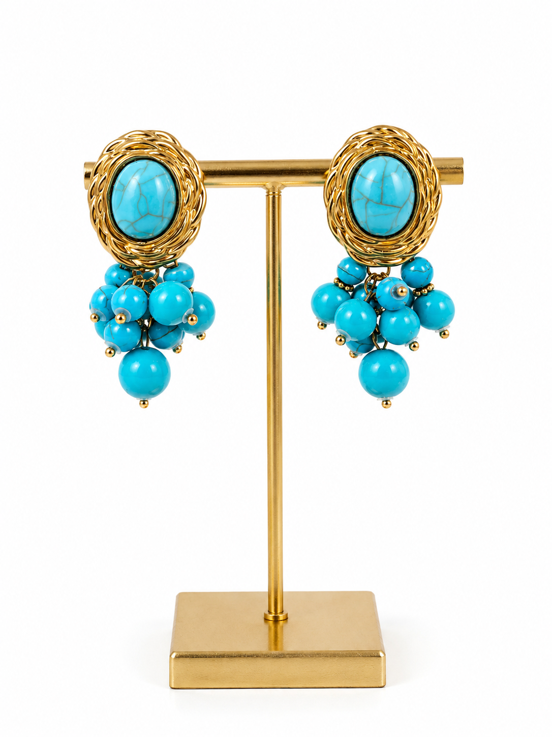 Pendientes TURQUESA 9