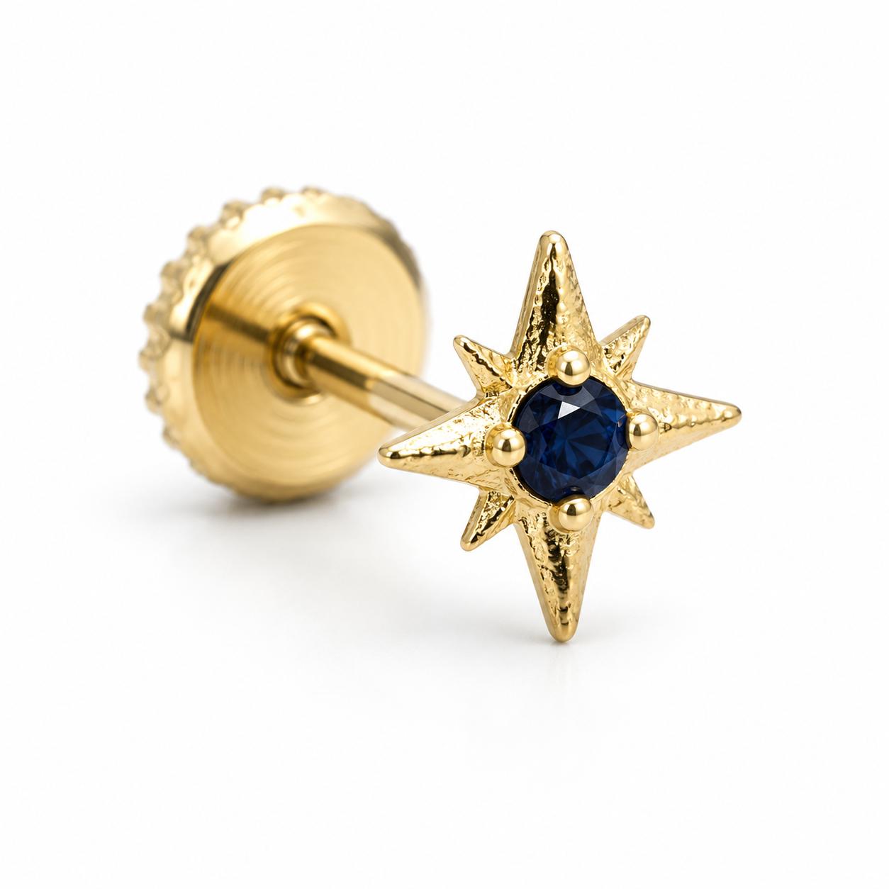 Piercing Estrella Zafiro