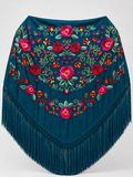MANTÓN BORDADO A COLOR (Diseño 1)