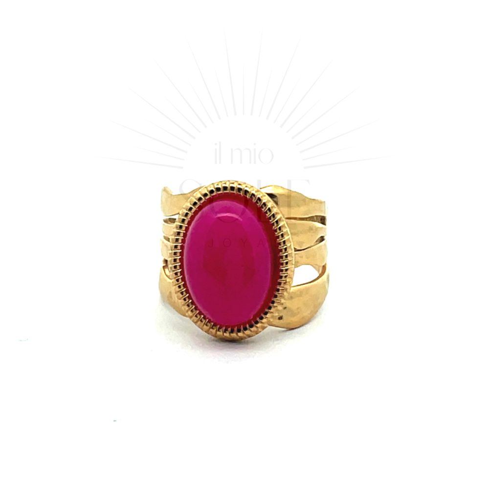 Anillo Colón Rosa